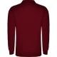 Vyriški bordo polo marškinėliai ilgomis rankovėmis Carpe Marškinėliai | Polo Roly