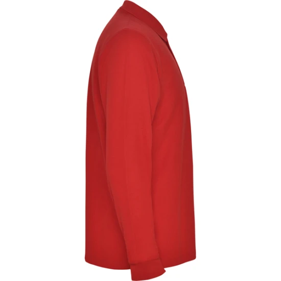 Vyriški raudoni polo marškinėliai ilgomis rankovėmis Carpe Marškinėliai | Polo Roly