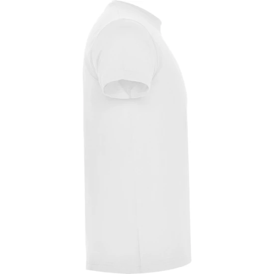 Vyriški baltos spalvos marškinėliai Atomic Marškinėliai | Polo Roly