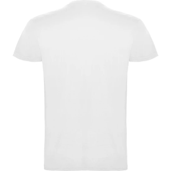 Vyriški baltos spalvos marškinėliai Beagle Marškinėliai | Polo Roly