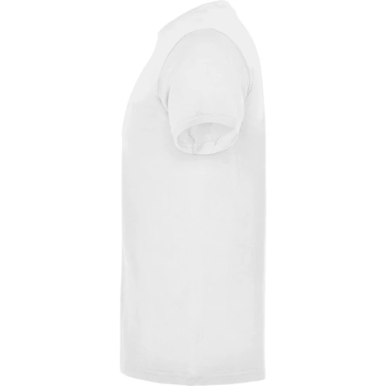 Vyriški baltos spalvos marškinėliai Beagle Marškinėliai | Polo Roly