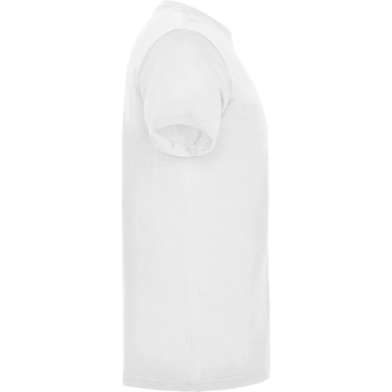 Vyriški baltos spalvos marškinėliai Beagle Marškinėliai | Polo Roly