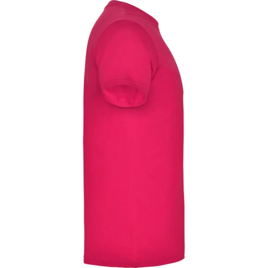 Vyriški ryškiai rožinės spalvos marškinėliai Beagle Marškinėliai | Polo Roly