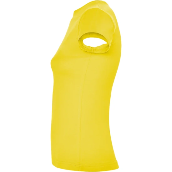 Moteriški geltonos spalvos marškinėliai Jamaica Marškinėliai | Polo Roly