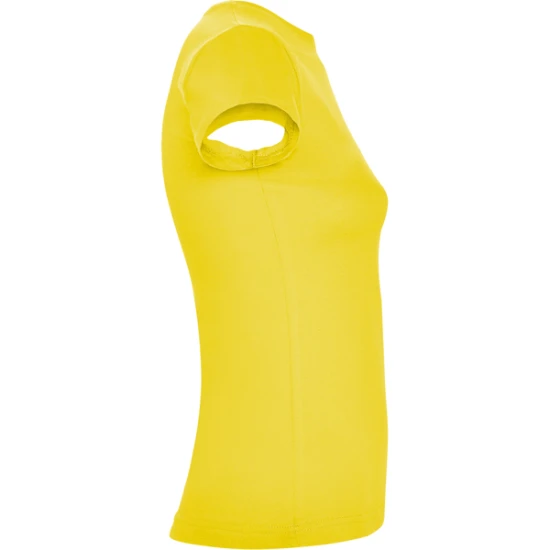 Moteriški geltonos spalvos marškinėliai Jamaica Marškinėliai | Polo Roly