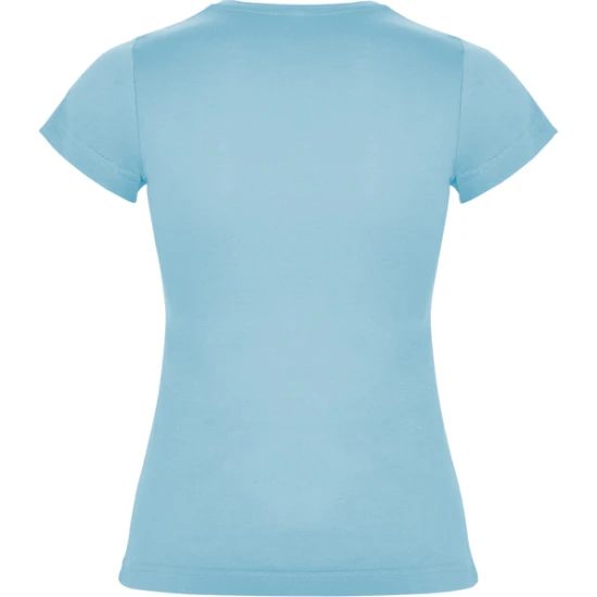 Moteriški šviesiai mėlynos spalvos marškinėliai Jamaica Marškinėliai | Polo Roly