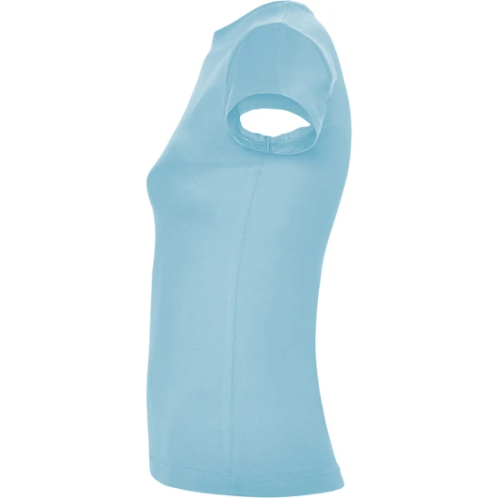 Moteriški šviesiai mėlynos spalvos marškinėliai Jamaica Marškinėliai | Polo Roly