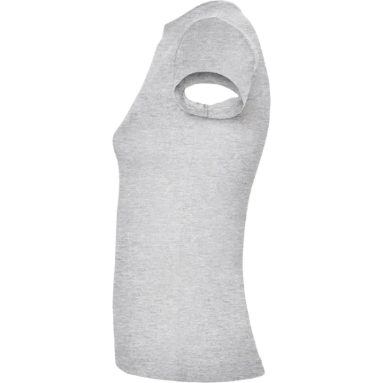 Moteriški pilkos spalvos marškinėliai Jamaica Marškinėliai | Polo Roly