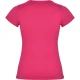 Moteriški ryškiai rožinės spalvos marškinėliai Jamaica Marškinėliai | Polo Roly