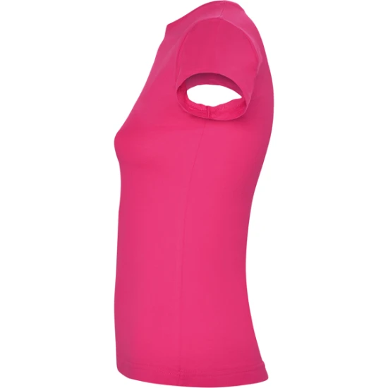 Moteriški ryškiai rožinės spalvos marškinėliai Jamaica Marškinėliai | Polo Roly