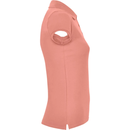 Moteriški  molio oranžinio atspalvio polo marškinėliai Star Marškinėliai | Polo Roly