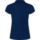 Moteriški tamsiai mėlyni polo marškinėliai Star Marškinėliai | Polo Roly