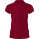 Moteriški bordo polo marškinėliai Star Marškinėliai | Polo Roly