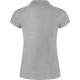 Moteriški pilki polo marškinėliai Star Marškinėliai | Polo Roly