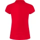 Moteriški raudoni polo marškinėliai Star Marškinėliai | Polo Roly