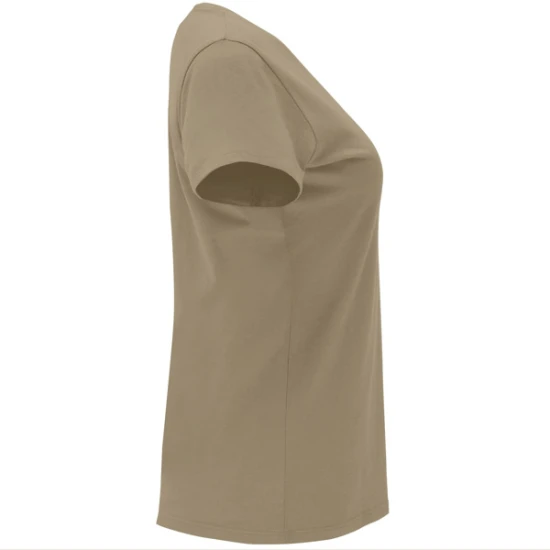 Moteriški rusvos spalvos marškinėliai Capri Marškinėliai | Polo Roly