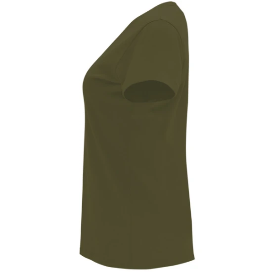 Moteriški šviesiai chaki spalvos marškinėliai Capri Marškinėliai | Polo Roly