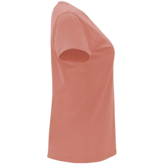 Moteriški molio oranžinio atspalvio marškinėliai Capri Marškinėliai | Polo Roly