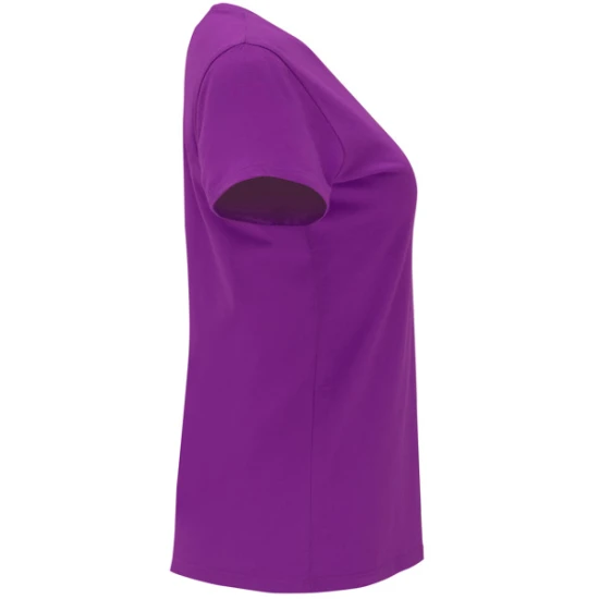 Moteriški violetinės spalvos marškinėliai Capri Marškinėliai | Polo Roly