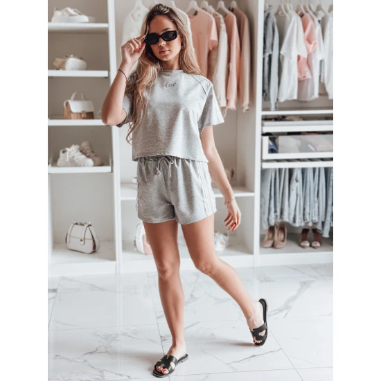 Moteriškas pilkas komplektas Sport Moteriški komplektai