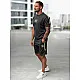 Men's dark grey set What Sports suits