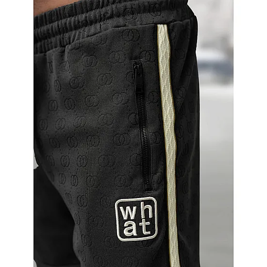 Men's dark grey set What Sports suits