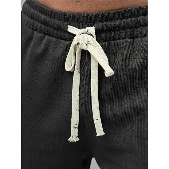 Men's dark grey set What Sports suits
