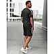 Men's dark grey set What Sports suits