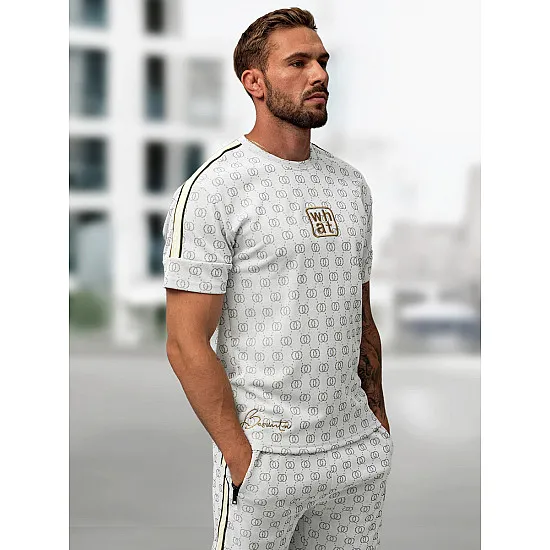Men's light grey set What Men's suits