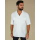 Vyriški balti marškiniai trumpomis rankovėmis Kenat Marškiniai