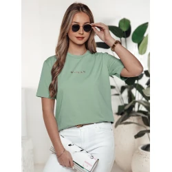 Moteriški mėtiniai marškinėliai Woman