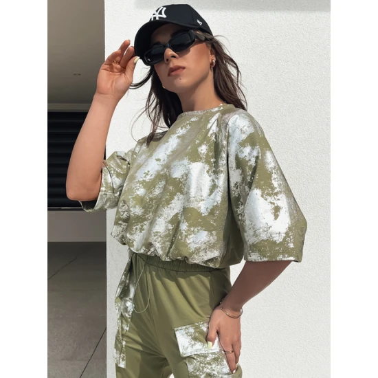 Moteriškas chaki komplektas Birweki Moteriški komplektai