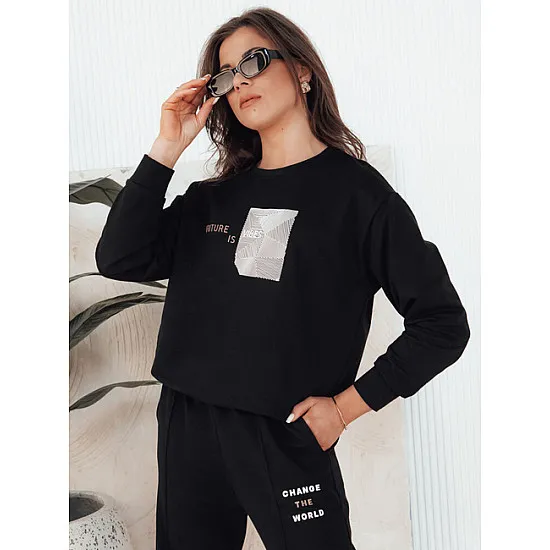 Women's black set Future Women's suits
