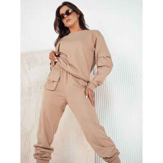 Moteriškas rusvas komplektas Milak Moteriški komplektai