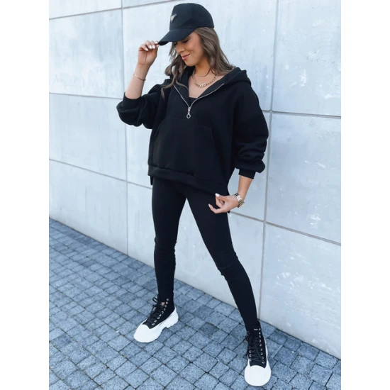 Trijų dalių moteriškas juodas komplektas Kemy Moteriški komplektai