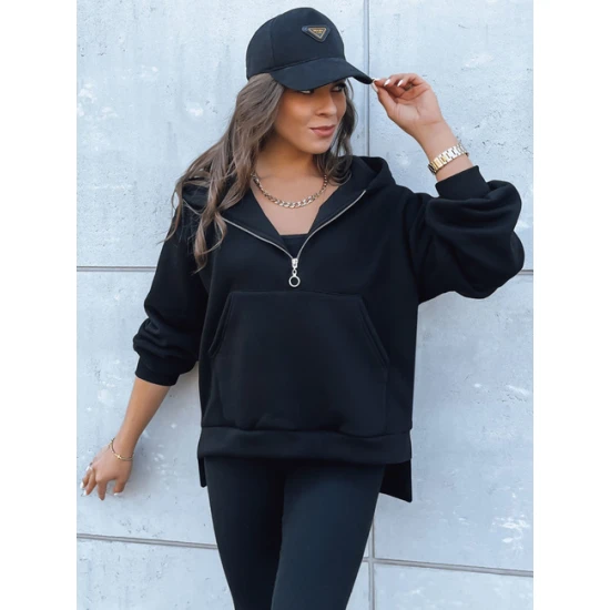 Trijų dalių moteriškas juodas komplektas Kemy Moteriški komplektai