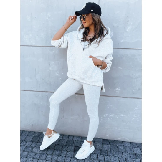 Trijų dalių moteriškas pilkas komplektas Kemy Moteriški komplektai