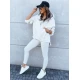 Trijų dalių moteriškas pilkas komplektas Kemy Moteriški komplektai