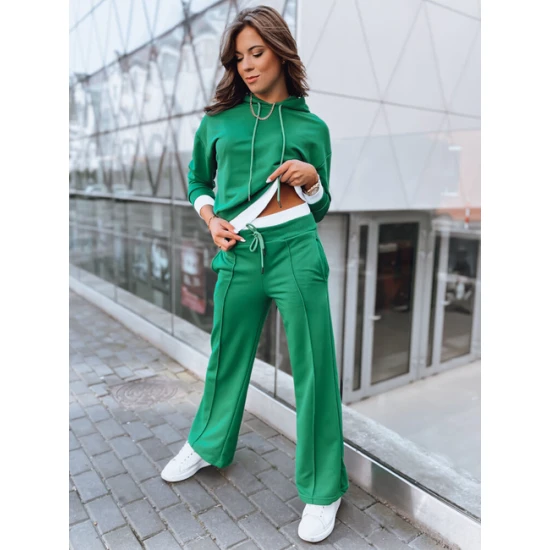 Moteriškas žalias sportinis kostiumas Newport Moteriški komplektai