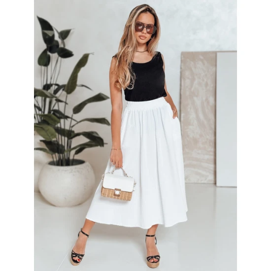 Moteriškas baltas sijonas Ferry Sijonai