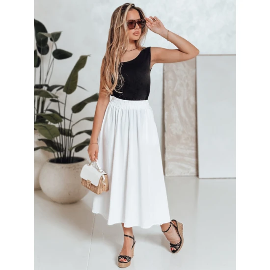 Moteriškas baltas sijonas Ferry Sijonai