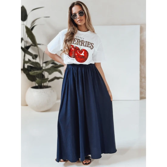 Moteriškas tamsiai mėlynas sijonas Ferry Sijonai