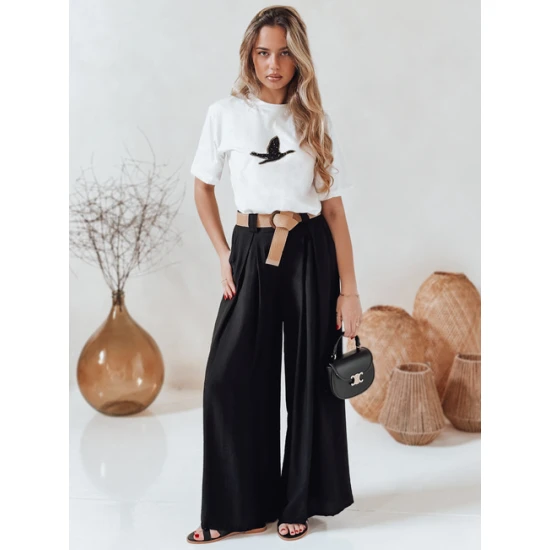 Moteriškos juodods kelnės Mirelou Džinsai ir Kelnės