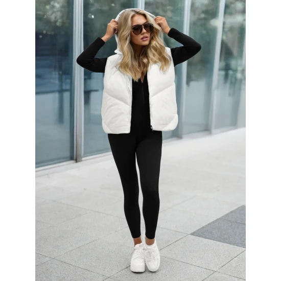 Moteriška balta liemenė Gusti Moteriškos liemenės