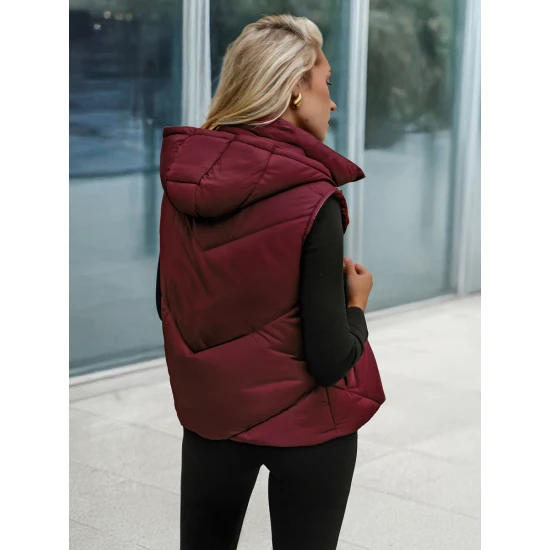 Moteriška bordo liemenė Gusti Moteriškos liemenės