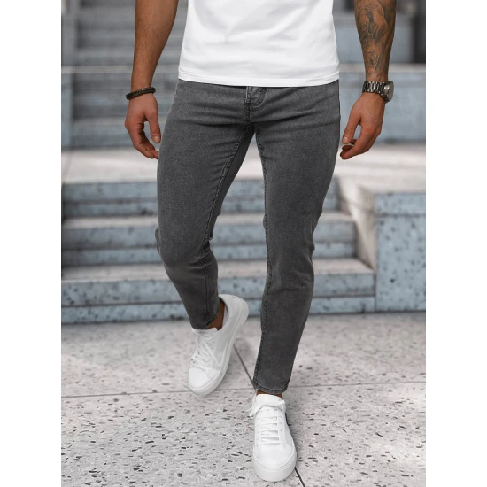 Vyriški tamsiai pilki džinsai Fernit Džinsai ir Jogeriai