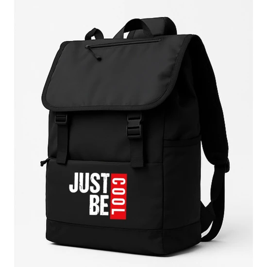 Juoda kuprinė Just be cool Kuprinės