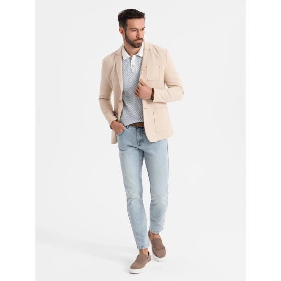 Vyriškas rusvas švarkas Azan Švarkai | Kostiumai