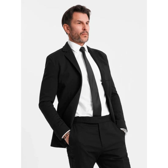Vyriškas juodas švarkas Azan Švarkai | Kostiumai