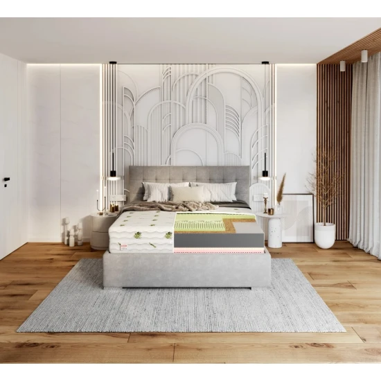 Putos čiužinys Savona 140X200 Latekso čiužiniai FDM